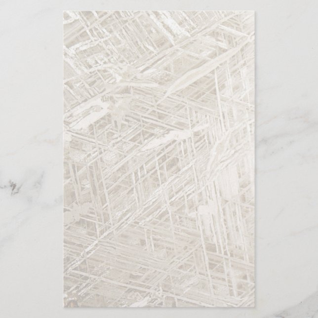 Papelaria Teste padrão de Widmanstätten (Frente)