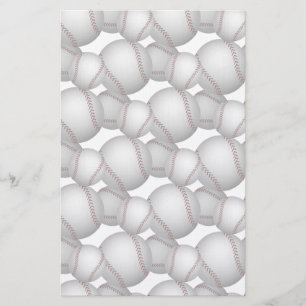 Papelaria Teste padrão dos basebol
