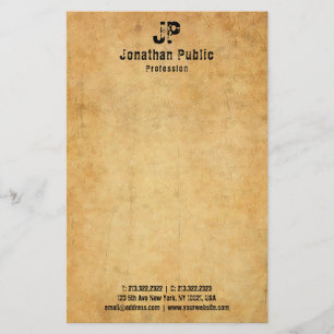 Papelaria Texto Distinto Texto Antigo Modelo de aparência Vi