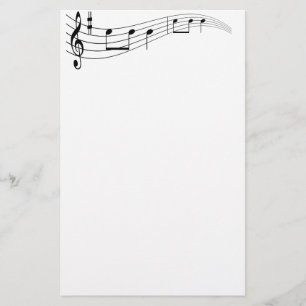 Papelaria Texto musical