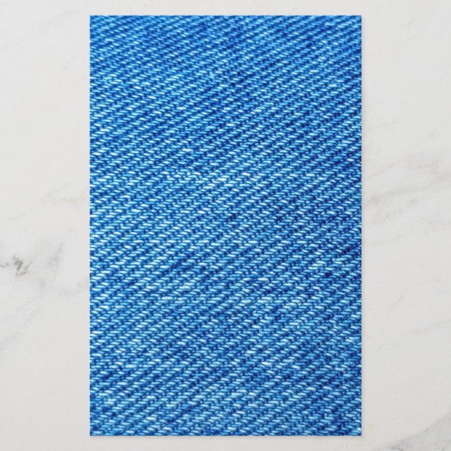 Papelaria Textura Blue Denim (Frente)