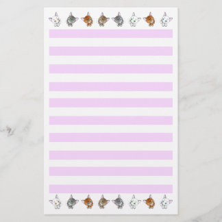 Papelaria The letter paper of the cats