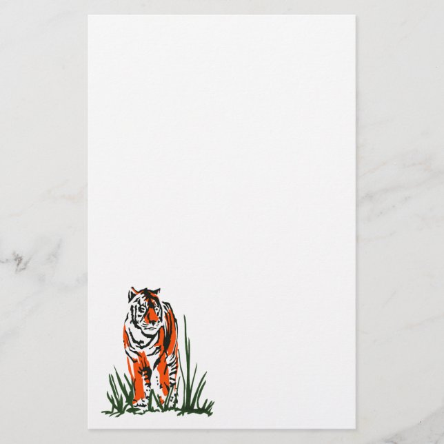 Papelaria Tigre Ecrã da Seda (Frente)