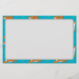 Papelaria Tigres Laranja