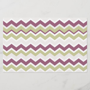 Papelaria Tijolo Chevron Monograma