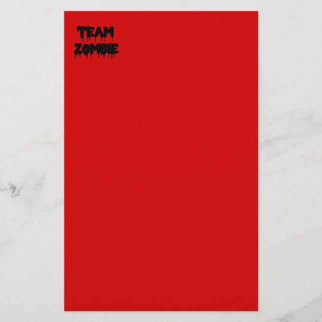 Papelaria Time de Zumbi (Frente)