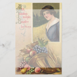 Papelaria Todo o Prêmio de Ação de Graças Seja Bom