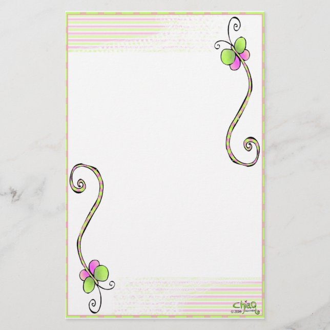 Papelaria Traças Stationery~ de Cheshire (Frente)