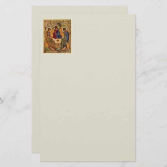 Papelaria Trinity Angels No Mamre Stationery (Frente/Verso)