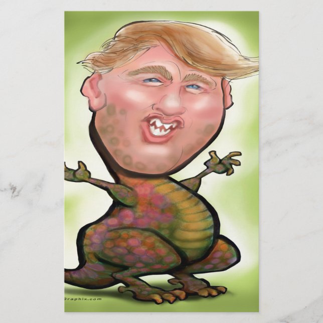 Papelaria Trump Zilla (Frente)