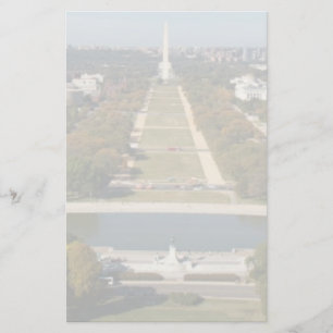 Papelaria Uma visão da paisagem de Washington DC