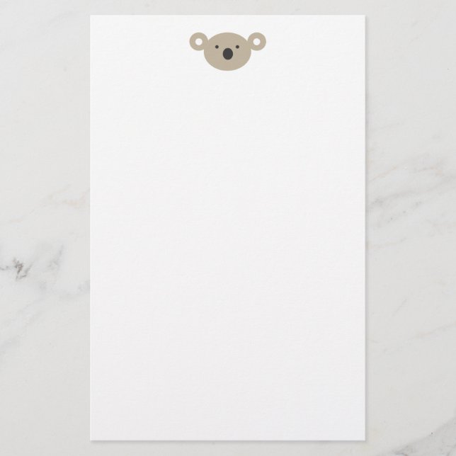 Papelaria Urso de Koala (Frente)