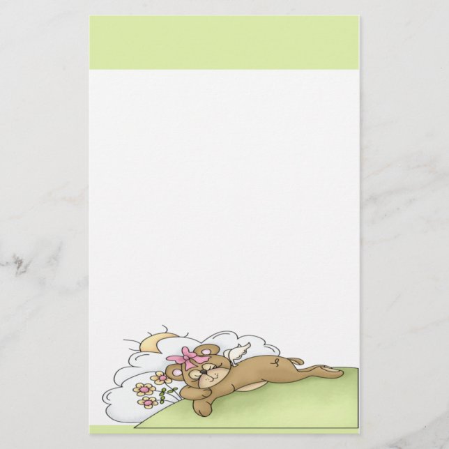 Papelaria Urso de Teddy (Frente)