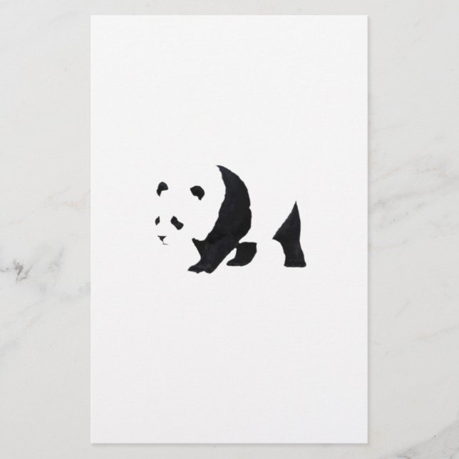 Papelaria Urso panda grande (Frente)