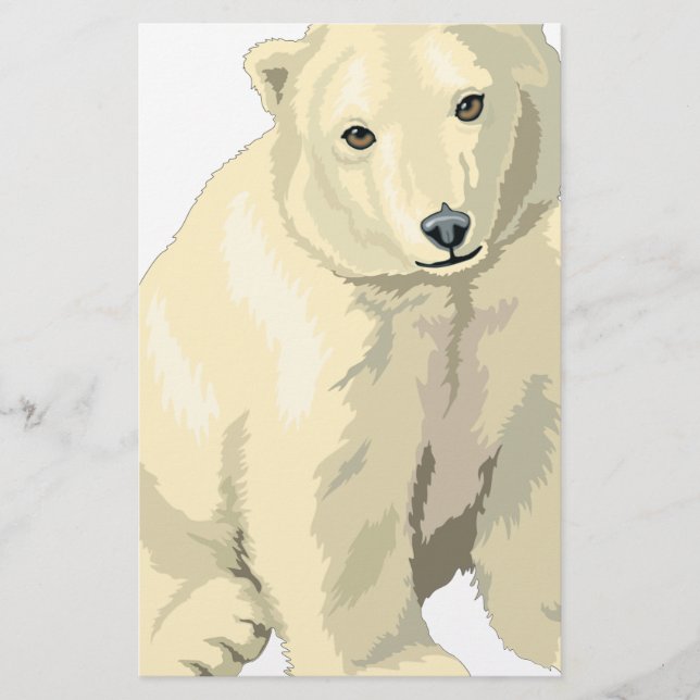 Papelaria Urso Polar do fofinho (Frente)