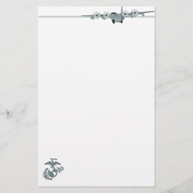 PAPELARIA USMC C-130 (Frente)