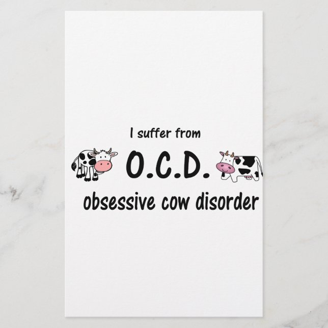 Papelaria Vaca OCD (Frente)
