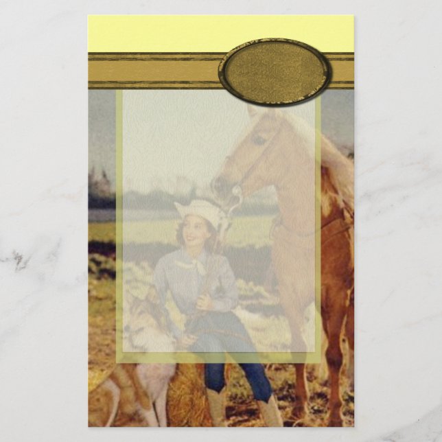 Papelaria Vaqueira do vintage (Frente)