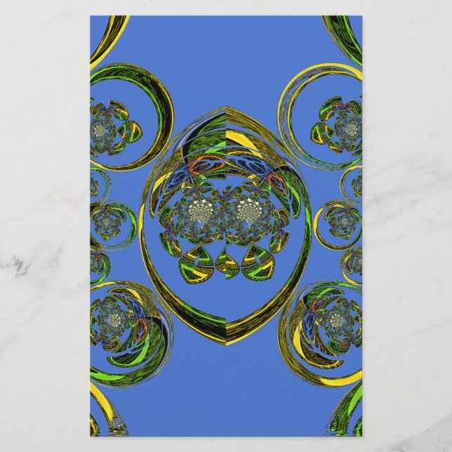 Papelaria Veja minhas curvas azuis (Frente)