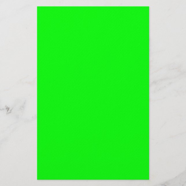 Papelaria Verde Brilhante (Frente)