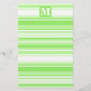 Papelaria Verdes limões monogramas