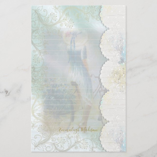 Papelaria Vestido Azul, Vestido De Bike Vestido Vestido Vest (Frente)