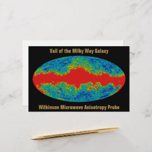 Papelaria Véu da Galáxia Via Láctea Sobre o Universo WMAP