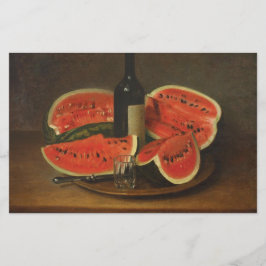 Papelaria Vida Estática com Melancias (por Constantin Stahi)