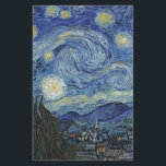 Papelaria Vincent van Gogh| A Noite Estelar, junho de 1889<br><div class="desc">VAN GOGH->Impressionista Postado, estrelas, estrela, noturna, paisagem, espira da igreja, lua, lua, árvore, céu, cósmico, Rua, Remy, Provence, Francês, Santo-Remy, Poste-Impressionismo, icônico\\The Starry Night, junho de 1889 (óleo na canvas), Gogh, Vincent van (1 (853-90) / Museu de Arte Moderna, Nova Iorque, EUA / Biblioteca de Arte de Bridgeman| Número da...</div>