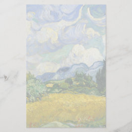 Papelaria Vincent Van Gogh Wheat Field com Cyprestes