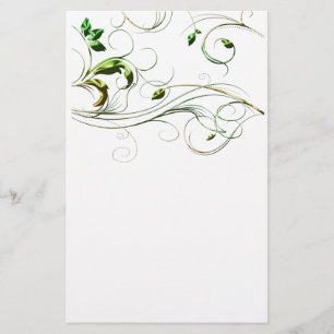 Papelaria Vinhas Verde Amarelas