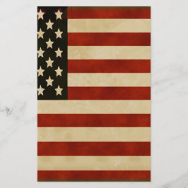 Papelaria Vintage American Flag GIFTS