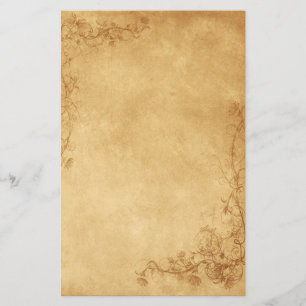 Papelaria Vintage Caramel Brown