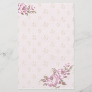 Papelaria Vintage Floral