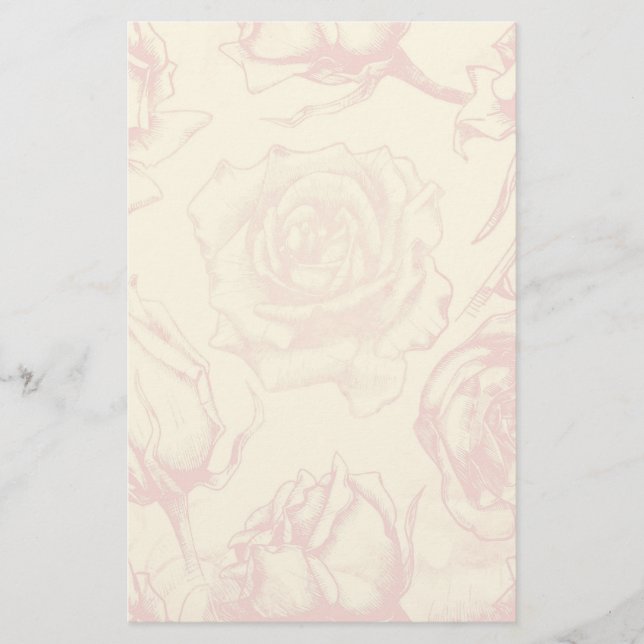 Papelaria Vintage Flower Wedding (Frente)