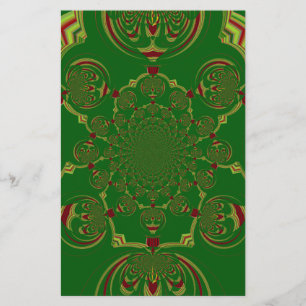 Papelaria Vintage Green
