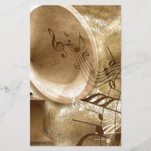 Papelaria Vintage Music