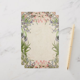 Papelaria Vintage Primavera Florals