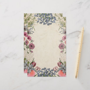 Papelaria Vintage Primavera Florals