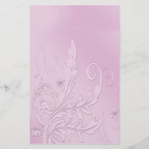 Papelaria Vintage Purple Passion Floral