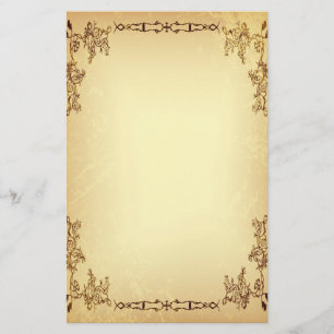 Papelaria Vintage retro papel envelhecido