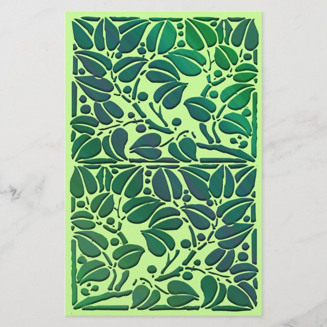 Papelaria Vintage Scroling Deixa Papel Escrapbook (Frente)