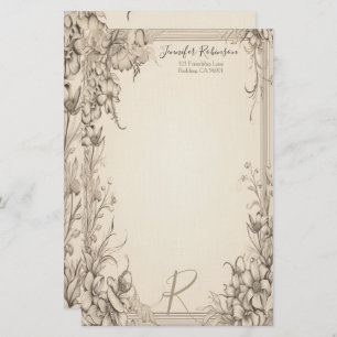 Papelaria Vintage Victorian Look Stationery