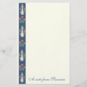 Papelaria Virgem Católica Mary Religiosa Floral