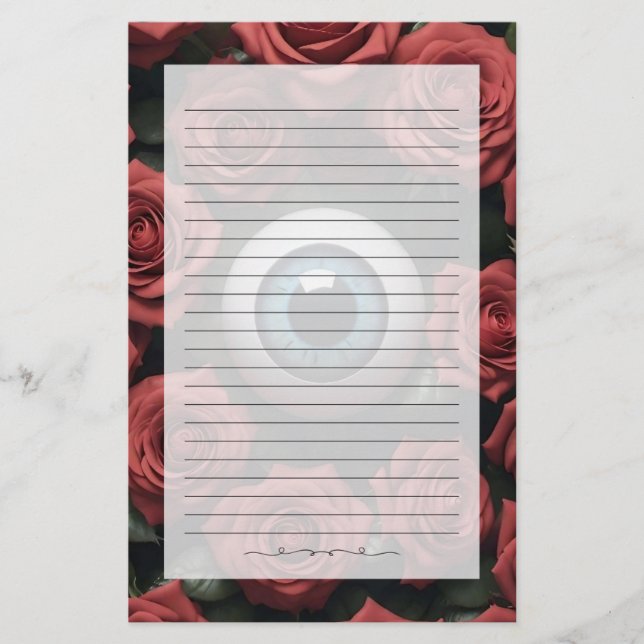 Papelaria Visto entre os Rosas (Frente)