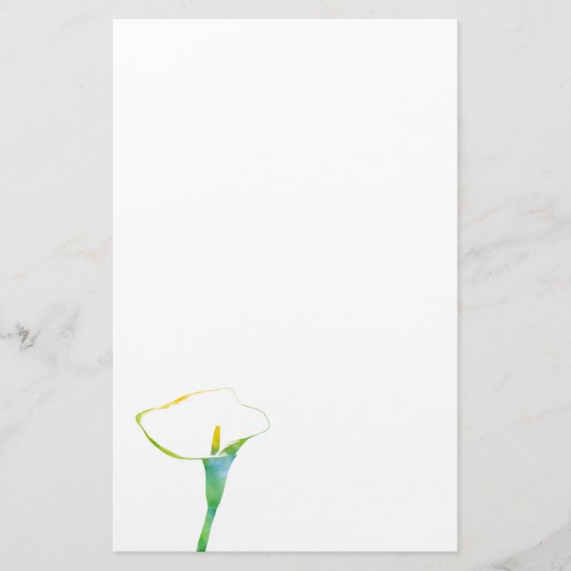 Papelaria Watercolor Calla (Frente)