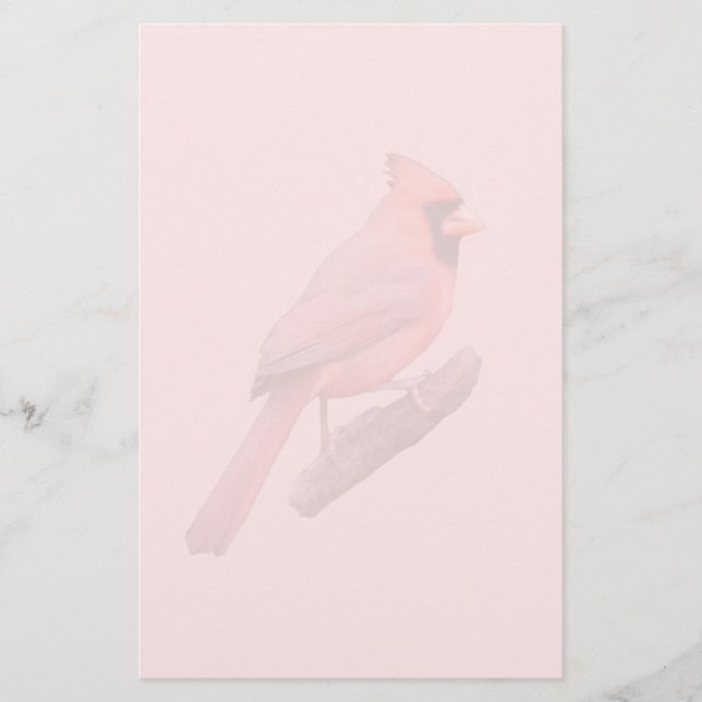 Papelaria Watermark cardinal (Frente)