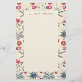 PAPELARIA WILLIAM MORRIS "DAISY" PATTERN STATIONERY