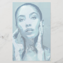 Papelaria "Woman in Blue"