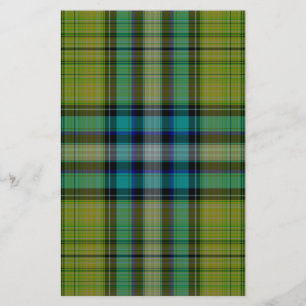 Papelaria Xadrez de Tartan